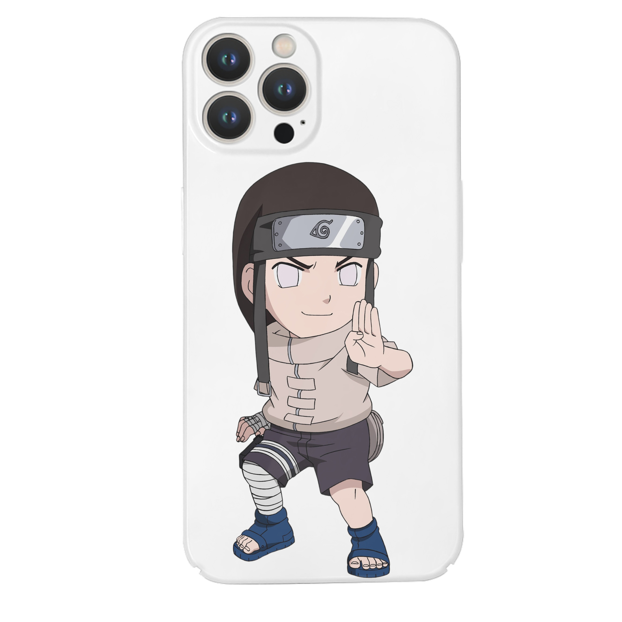 （画像用） NARUTO -ナルト- 日向ネジ Hyūga Neji 【iPhone 14シリーズ対応】ハードケース